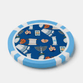Hanukkah Fun Poker Chips (Enkel)