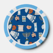 Hanukkah Fun Poker Chips (Achterkant)