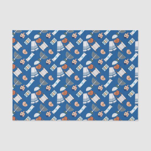 Hanukkah Fun Tissue Paper Tissuepapier (Voorkant)