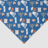 Hanukkah Fun Tissue Paper Tissuepapier (Detail)