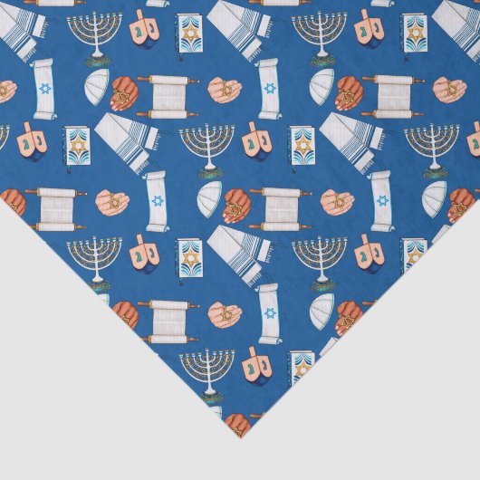 Hanukkah Fun Tissue Paper Tissuepapier (Detail)