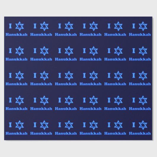 Hanukkah Fun Wrapping Paper Cadeaupapier (Vlak)