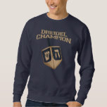 Hanukkah Funny Dreidel Champion Festive Trui<br><div class="desc">Viel Hanukkah met trots en humor samen met de hele familie. Dit grafisch festival maakt een perfect cadeau voor de feestdagen. Of het nu gaat om je buurman,  familie,  man,  oom of vriendje</div>
