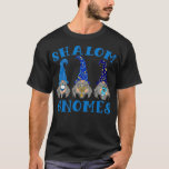 Hanukkah Funny Jewish Shalom Gnomes Chanukah Light T-shirt<br><div class="desc">Hanukkah Funny Jewish Shalom Gnomes Chanukah Lights. Bekijk onze gnomen om te kiezen voor het beste shirt in unieke of aangepaste handgemaakte stukken van onze kledingwinkels.</div>