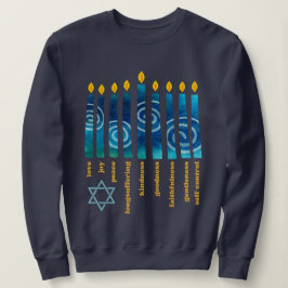 HANUKKAH Geestelijke Vrucht Trui