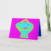 Hanukkah Gelt de Golem Kaart (Voorkant)