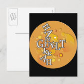 Hanukkah Gelt Feestdagenkaart (Voorkant / Achterkant)