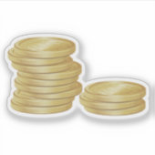 Hanukkah Gelt Sticker (Voorkant)