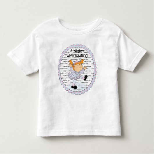 Hanukkah Gelukkig Peuter T-shirt (Voorkant)