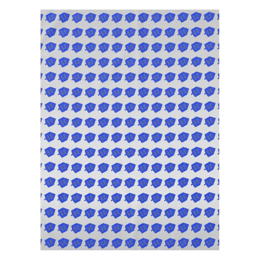 Hanukkah, gelukkige Hanukkah, Hanukkah Candl Tafelkleed (Voorkant)