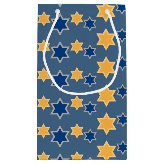 Hanukkah Gift Bag Klein Cadeauzakje (Achterkant)