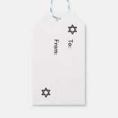 Hanukkah Gift Labels Cadeaulabel (Voorkant)