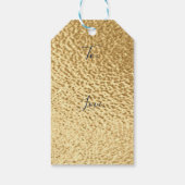 Hanukkah Gift Labels Chanukah Happy Cadeaulabel (Achterkant)