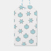 Hanukkah Gift Labels Game ON/Dreidel Cadeaulabel (Achterkant)