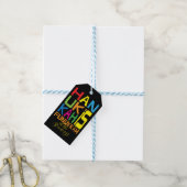 Hanukkah Gift Labels Hanukkah is Funukkah Cadeaulabel (Met Touw)