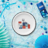 Hanukkah Gifts & Menorah Holiday Paper Bord (Feest)