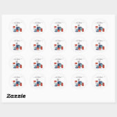 Hanukkah Gifts & Menorah Holiday Sticker (Vel)
