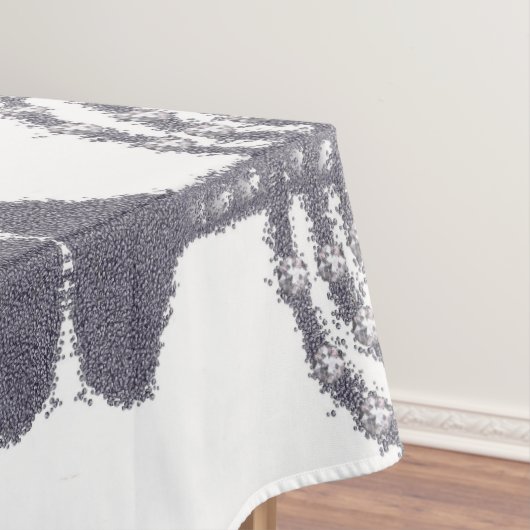 Hanukkah glam menorah hanukkiah tafelkleed (Voorbeeld)