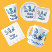 Hanukkah Gnomes Schattigee gepersonaliseerde feest Kaart