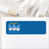 Hanukkah Gnomes Trio Adresetiketten Etiket (Insitu)