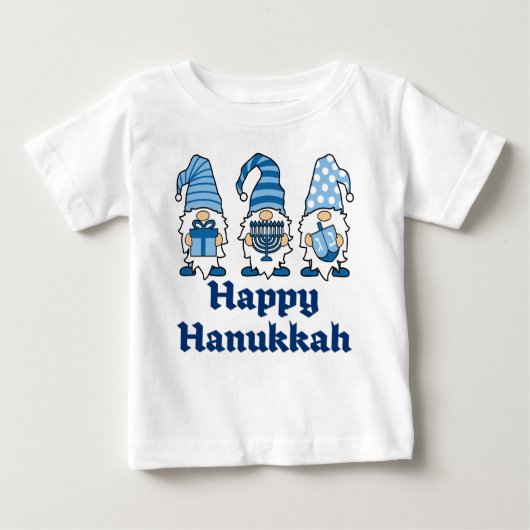 Hanukkah Gnomes Trio Baby T Shirt (Voorkant)