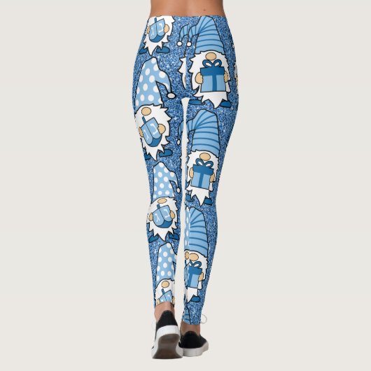 Hanukkah Gnomes Trio Leggings (Achterkant)