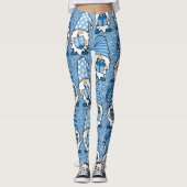 Hanukkah Gnomes Trio Leggings (Voorkant)