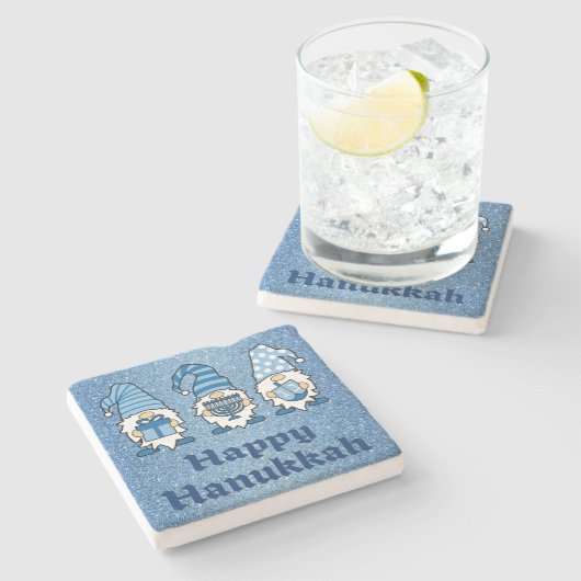 Hanukkah Gnomes Trio Onderzetter (Zijkant)
