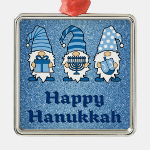 Hanukkah Gnomes Trio Ornament