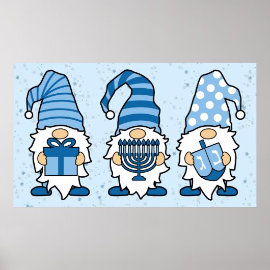 Hanukkah Gnomes Trio Poster (Voorkant)