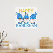 Hanukkah Gnomes Trio Poster (Keuken)