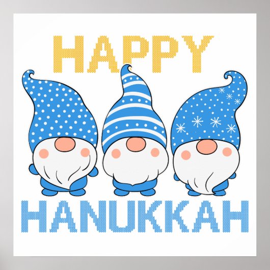 Hanukkah Gnomes Trio Poster (Voorkant)