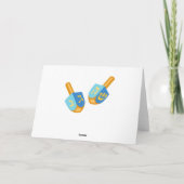 Hanukkah Gnomes Trio Wenskaart Feestdagen Kaart (Achterkant)