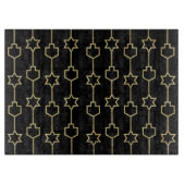 Hanukkah Gold Snijplank (Voorkant)