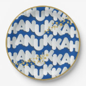 Hanukkah Gold Stars Paper Bord (Voorkant)