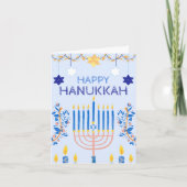 Hanukkah Greetings Card Kaart (Voorkant)