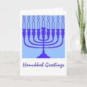 Hanukkah-groeten Feestdagen Kaart