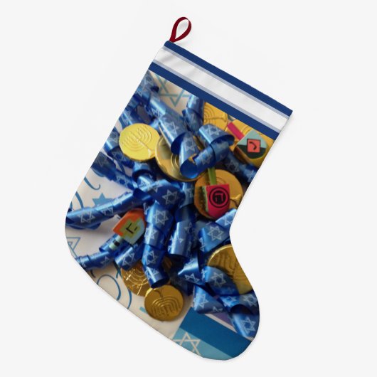 Hanukkah Grote Kerstsok (Voorkant (Hangend))