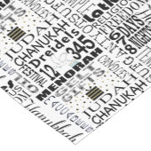 Hanukkah Happy Fun 14 x 72 Korte Tafelloper (Hoek)