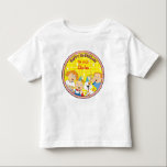 Hanukkah Happy Toddler T-Shirt<br><div class="desc">Hanukkah Toddler T-Shirt. Schrap bericht en kies uw favoriete doopvontstijl, grootte, en kleur om uw eigen bericht toe te voegen. Bedankt voor het stoppen en winkelen. Veel waardering! Happy Chanukah/Hanukkah! Stijl: Toddler Fine Jersey T-Shirt Je zoektocht naar het ultieme basisT-shirt voor peuter is officieel voorbij. Dit zachte, katoenachtige t-shirt komt...</div>