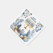 Hanukkah Harmony waterverf Lichtfestival Servet (Hoek)