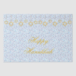 HANUKKAH Hebreeuwse-vakantiepapieren personalisere Tissuepapier