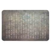 Hanukkah Hebrew Al Hanisim Prayer Judaica Art Magneet (Horizontaal)