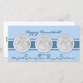 Hanukkah Holiday-fotokaarten Feestdagenkaart (Voorkant / Achterkant)