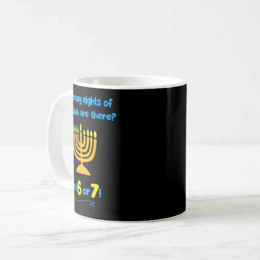 Hanukkah How Many Nights Of Chanukah Are There Not Koffiemok (Voorkant links)