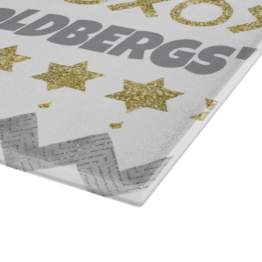 Hanukkah HUG SAMEACH Snijplank (Hoek)