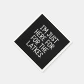 Hanukkah, ik ben hier voor de Joodse Latkes Servet (Hoek)