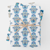 Hanukkah Inpakpapier Vel (In situ)