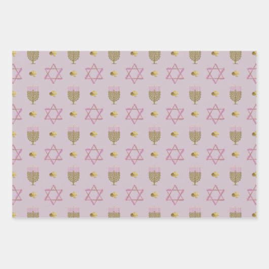 Hanukkah Inpakpapier Vel (Voorkant 2)