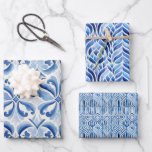 Hanukkah Inpakpapier Vel<br><div class="desc">Stap in de Chanoeka geest met ons prachtige blauw-wit inpakpapier! Perfect voor het toevoegen van een feestelijke touch aan uw feestgeschenken</div>